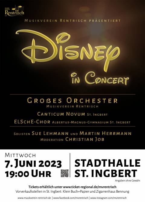 Plakat Disney in Concert